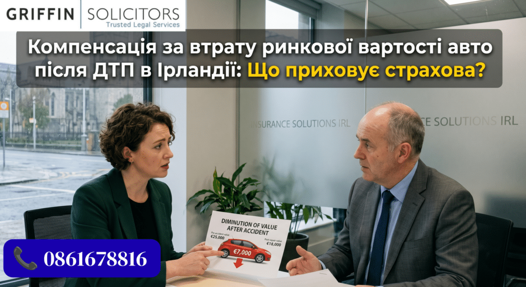 Компенсація за втрату ринкової вартості авто після ДТП